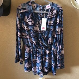 Buddy Love bell sleeve romper